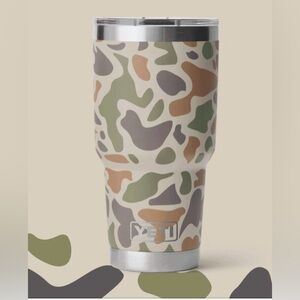 Yeti 30 Oz. Rambler Tumbler Magslider Lid Camo SOLD OUT